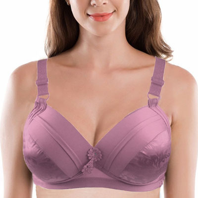 T Shirt Bra Seamless - 上質なコットンブラ,パッド入りブラ,レース,セクシー,ランジェリー,ラージブレスト,下着c05