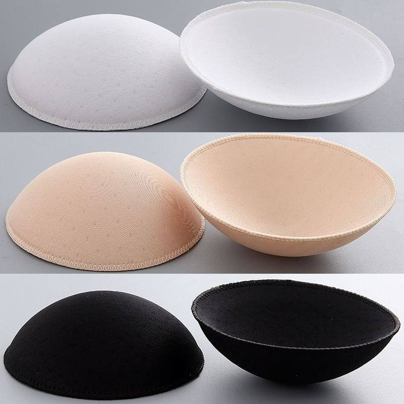 Push Up Bra Silicone - プッシュアップブラパッドインサート、ラウンドカップパッドスポンジエンハンサー、シームレス下着、ヨガウェア、レディーススポーツブラ、水着、ニップルカバー