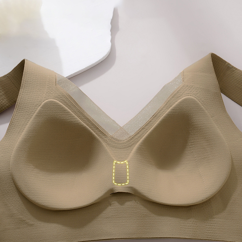 1 個の女性のブラジャー通気性ギャザー一緒に痕跡ブラジャーな - Full Coverage Bra のレビューと価格