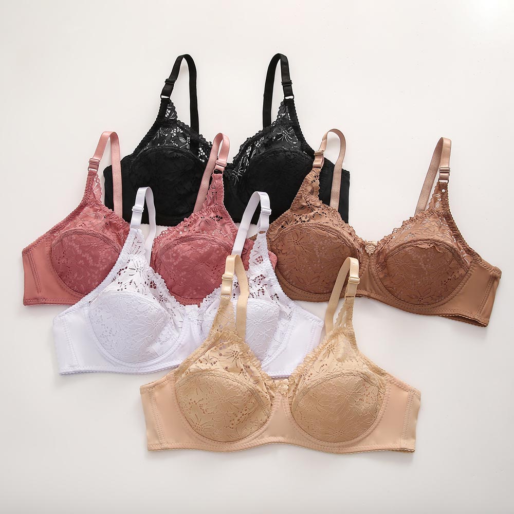 Ruralbras 3/4 カップレースのセクシーなブラジャ - Underwire Bra Padded のレビューと価格