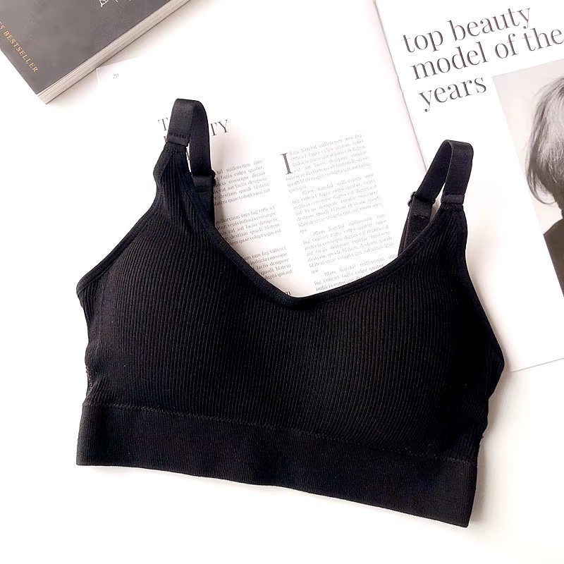 女性のためのシームレスでセクシーなブラ,フルカップ,通気性の - Sleep Bra Bralette のレビューと価格