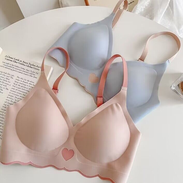 女性のためのシームレスな見えないブラ,セクシーなランジェリー - Underwire Bra Padded のレビューと価格