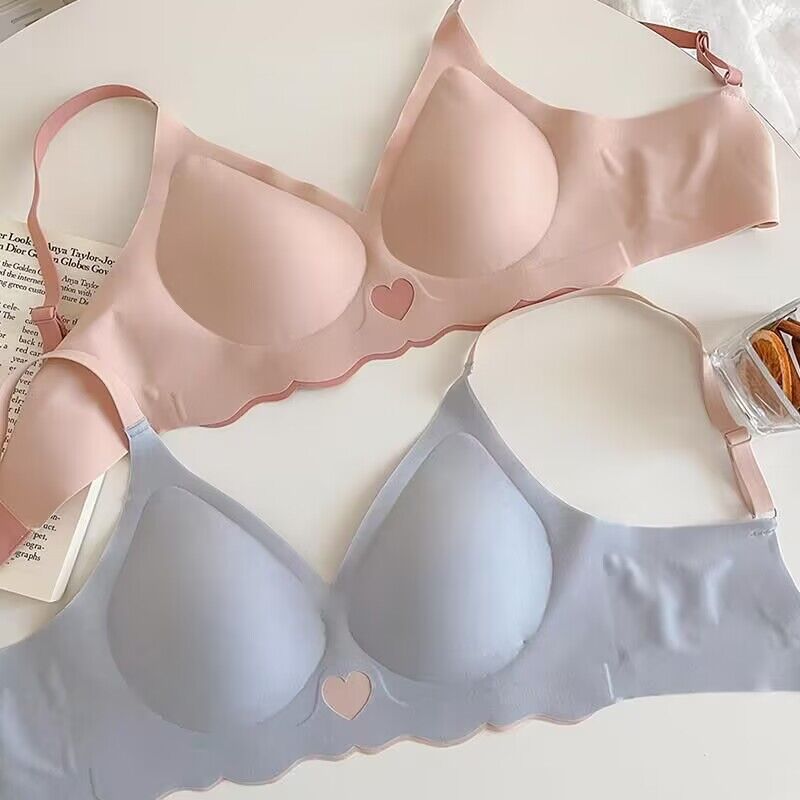 女性のためのシームレスな見えないブラ,セクシーなランジェリー - Underwire Bra Padded のレビューと価格