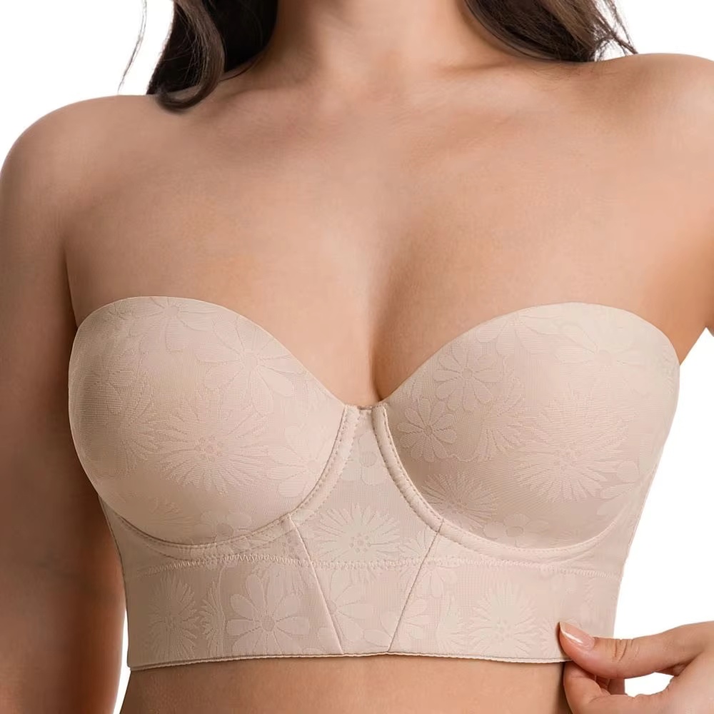 ハーフカップ レディース マルチウェイ ストラップレスブラ  - Convertible Bra Multiway のレビューと価格
