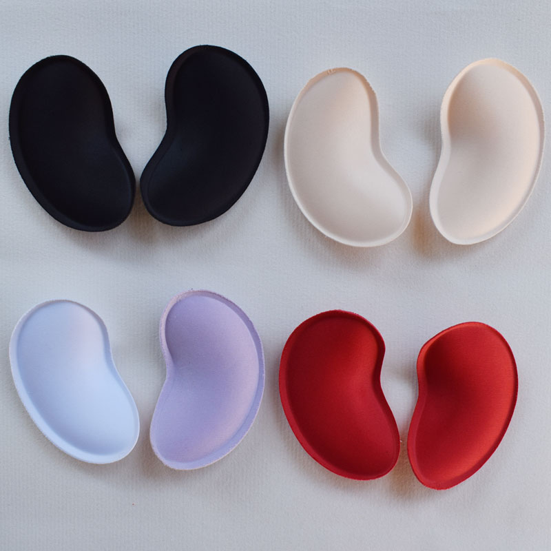パッドブラジャーインナーパッドインサートピース女性下着スポン - Push Up Bra Silicone のレビューと価格