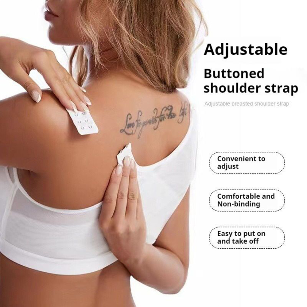 女性用日常スポーツブラ 術後圧迫ブラ フロントクロージャーブ - Mastectomy Bra Pocket のレビューと価格