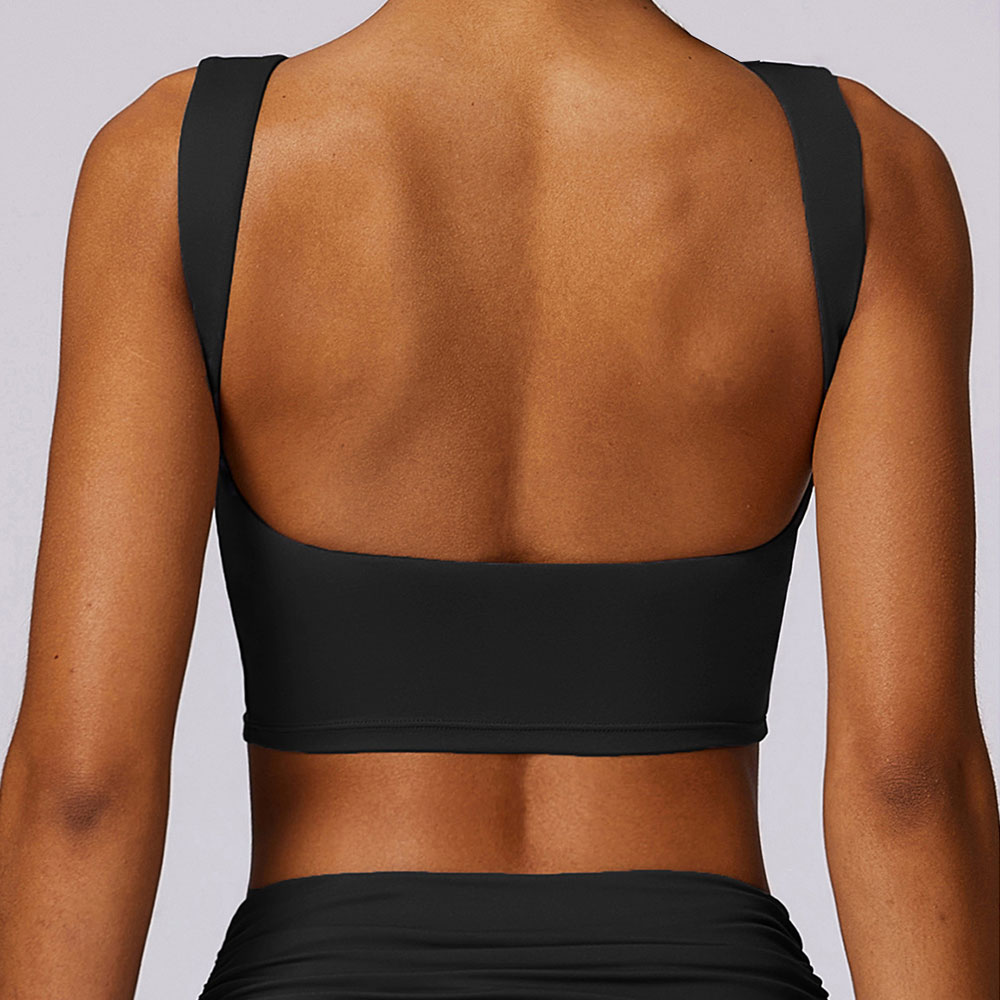 女性用耐衝撃スポーツブラ,ヨガトップ,ジム,ランニング,フィ - Sports Bra Racerback のレビューと価格