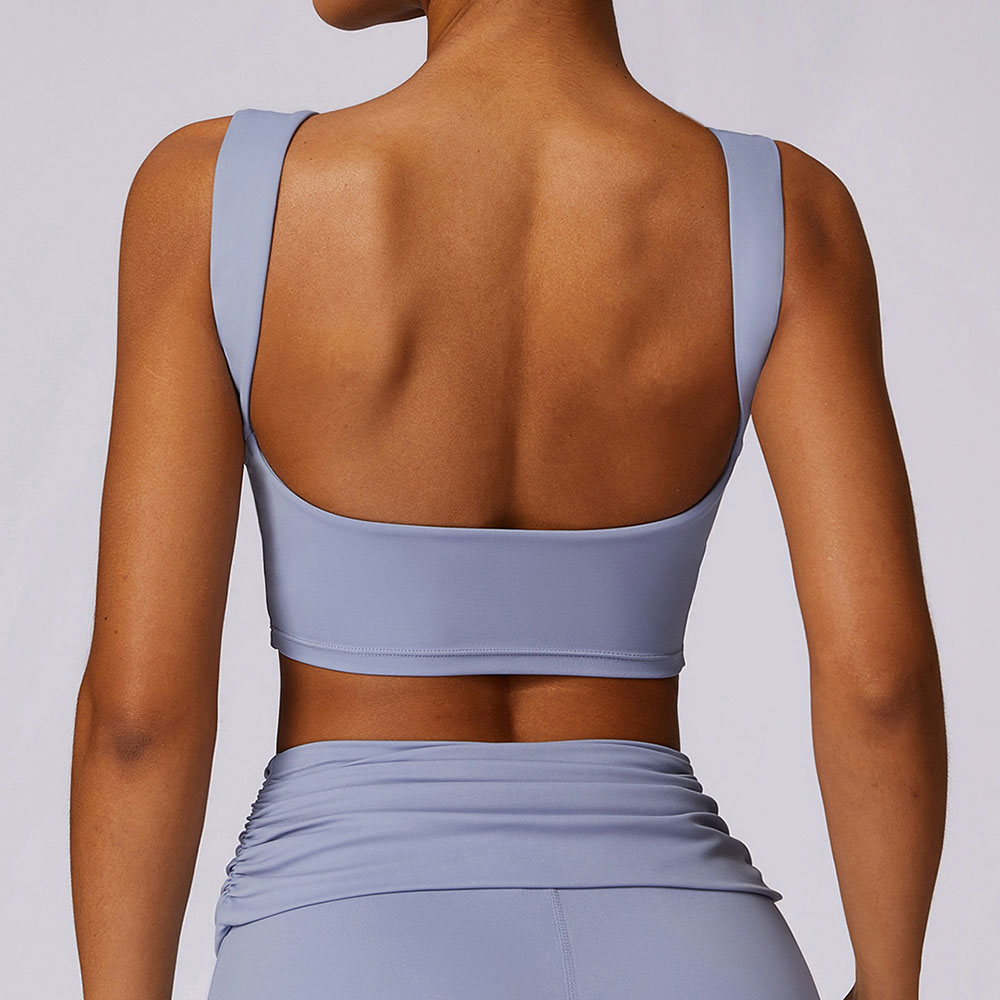 女性用耐衝撃スポーツブラ,ヨガトップ,ジム,ランニング,フィ - Sports Bra Racerback のレビューと価格