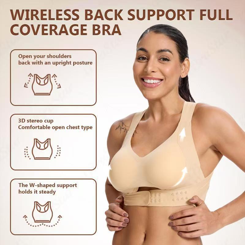 女性用矯正リフトアップブラ ソフトサポート フルカバー ワイ - Full Coverage Bra のレビューと価格