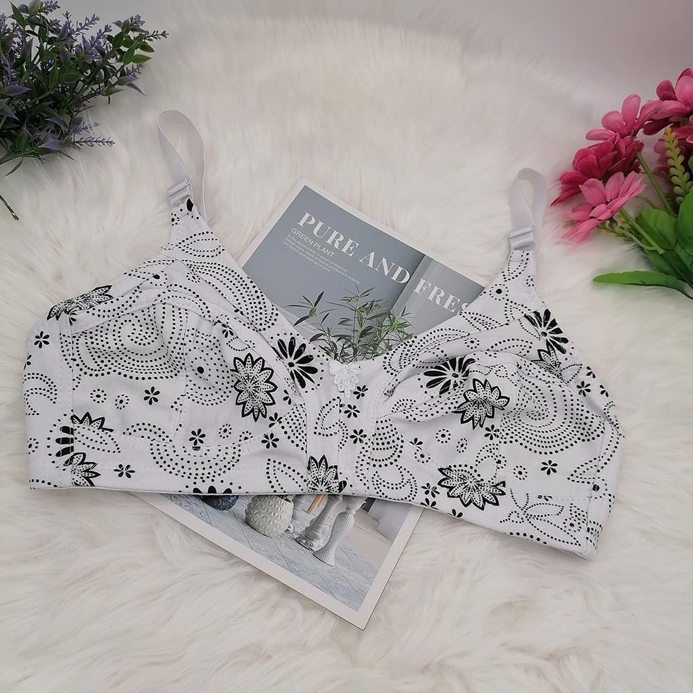 女性用コットンブラ,大きなカップ,柔らかい下着,日常の快適さ - Full Coverage Bra のレビューと価格