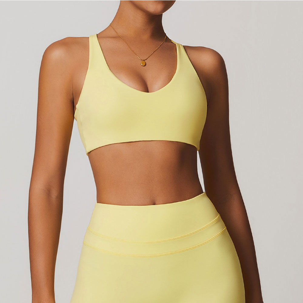 Juren-女性用スポーツブラ,フィットネスブラ,ホルター下 - Underwire Bra Padded のレビューと価格
